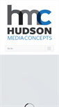 Mobile Screenshot of hudsonmediaconcepts.com