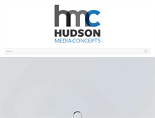 Tablet Screenshot of hudsonmediaconcepts.com